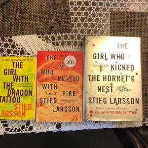 Book Trilogy The Girl With The Dragon Tattoo